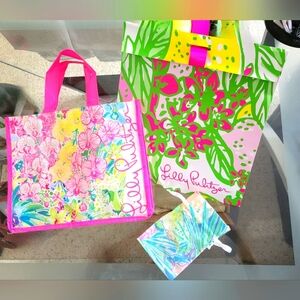 3 for 1! Lilly Pulitzer shopping bags